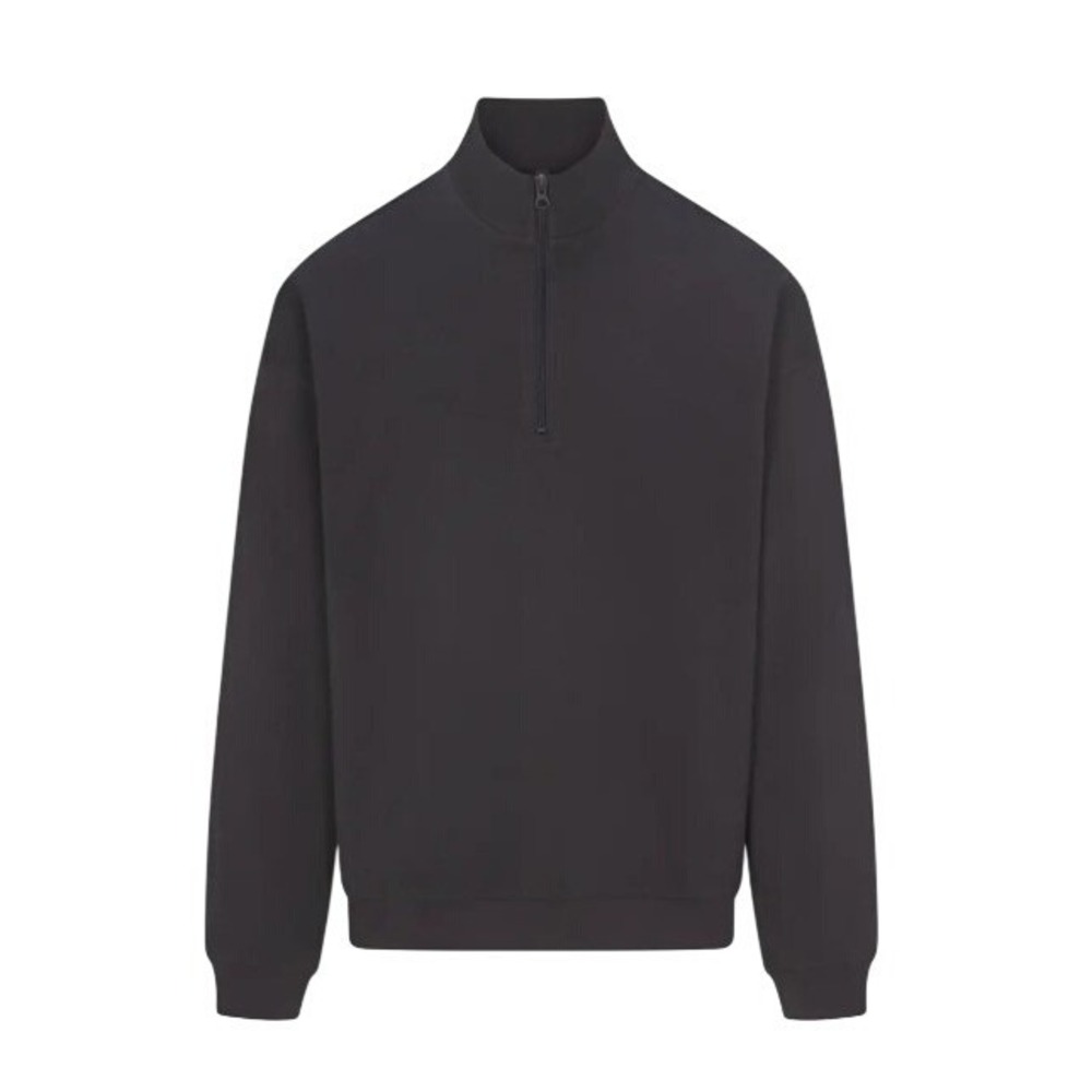 Skims Jersey Lounge Quater Zip Pullover‎ PL-ZUP-6901M Ash Medium